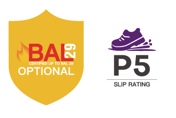 Bushfire Rating and Slip Resistance Rating
