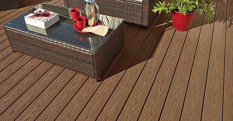 Composite decking materials