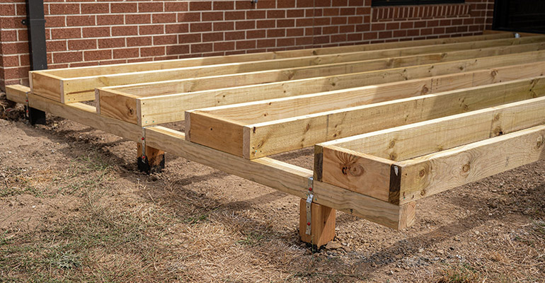 Deck framing
