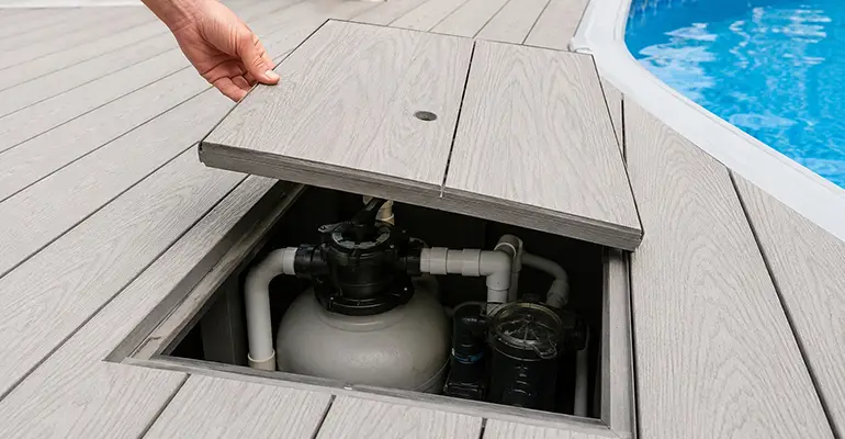 Access to Pool Equipment