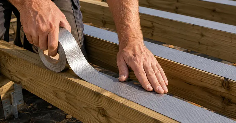 Apply Joist Tape